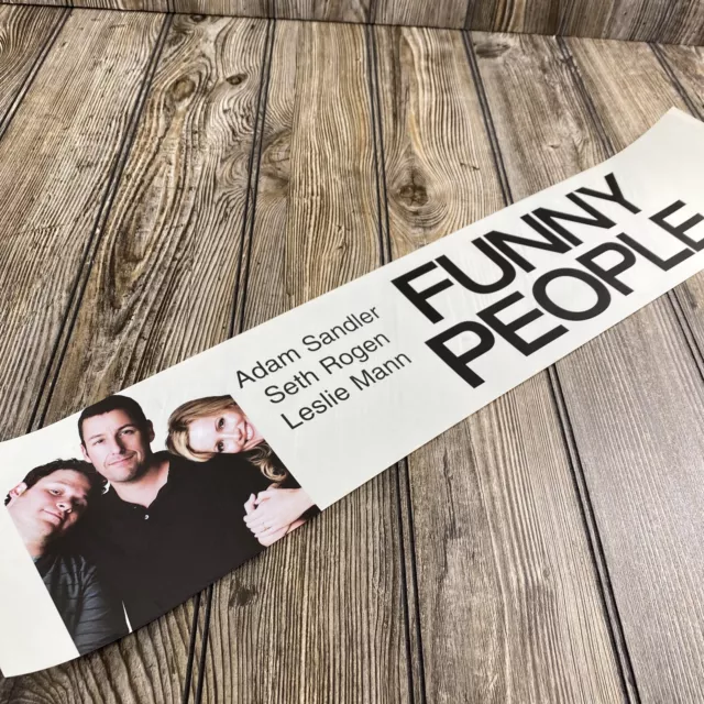 Funny People 5”x25” Movie Theatre Mylar Poster Adam Sandler Seth Rogen 2009