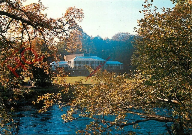 Picture Postcard:;Pitlochry Festival Theatre and River Tummel