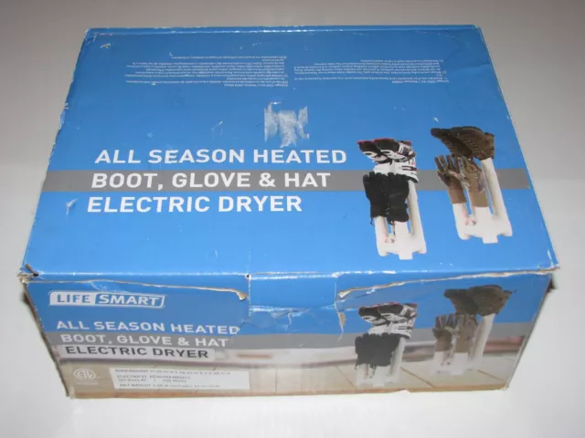 LifeSmart All Season Heated Boot, Glove & Hat Electric Dryer, 817223017797
