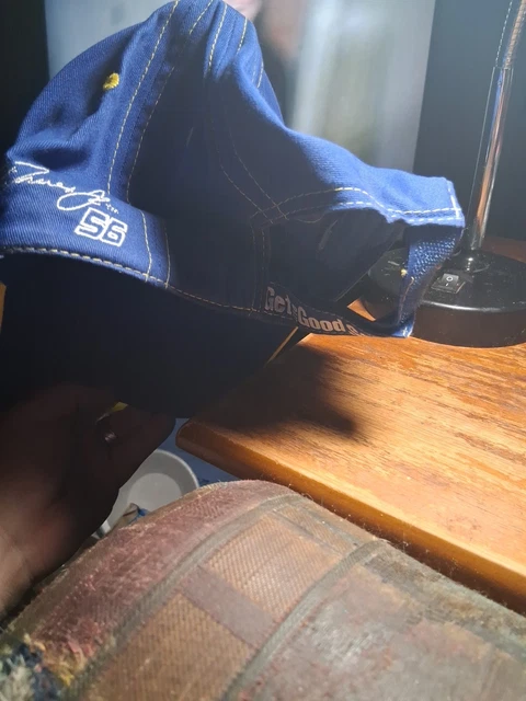 MARTIN TRUEX RON Capps Team NAPA Racing Adjustable Strapback Hat Blue ...