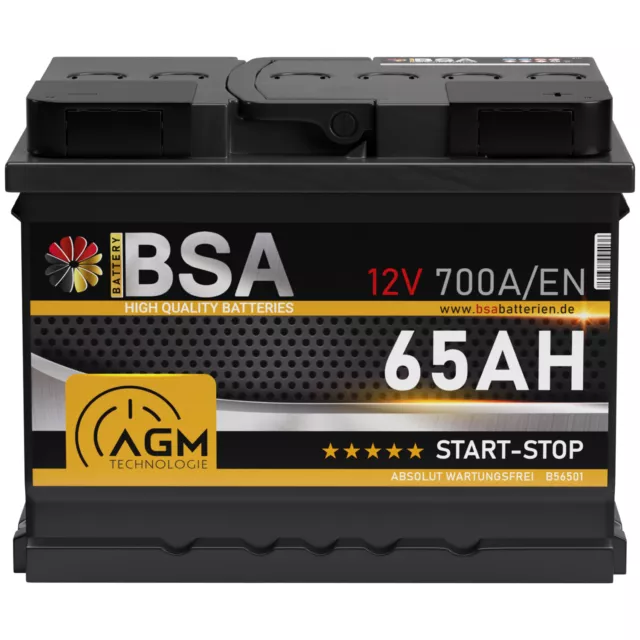 BlackMax EFB Autobatterie 12V 90Ah 900A für Start-Stop