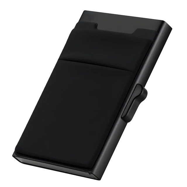 TILONSTAR Slim Minimalist Pop Up Mens Wallet RFID Blocking Card Holder