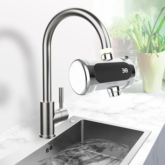 Scaldacqua Istantaneo Senza Serbatoio 3500W 220V – Mini Per Cucina E Bagno, Temperatura 25-50°C, IPX4, Dimensioni 20x12 Cm