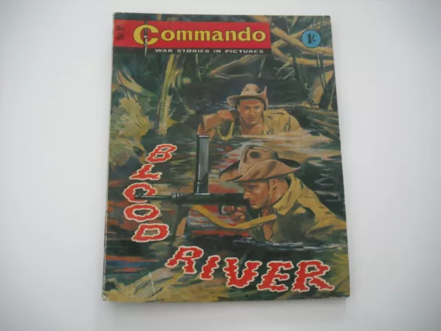 Commando war Comic   No 21 VG