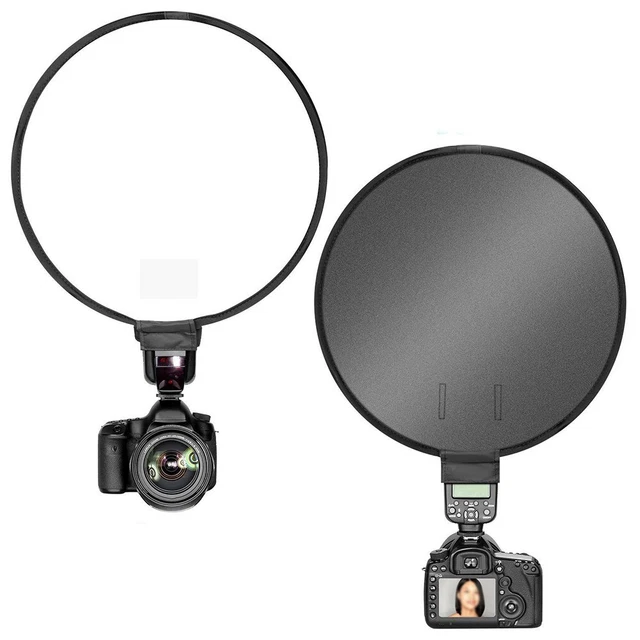 Lightweight Design for Easy Portability 3040cm Round Speedlight Softbox