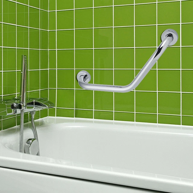 Barra de agarre de bañera gruesa barandilla de seguridad para baño ducha inodoro ABE