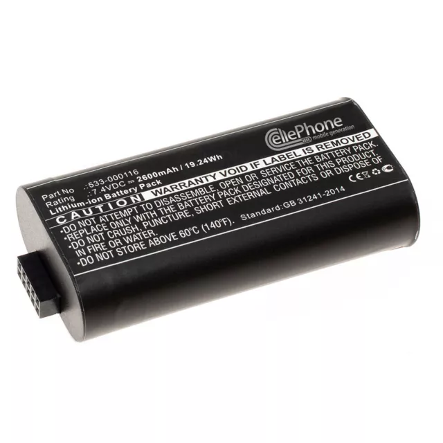 7,4V Akku Li-Ion für Logitech UE MegaBoom S-00147 533-000116 533-000138 2600mAh