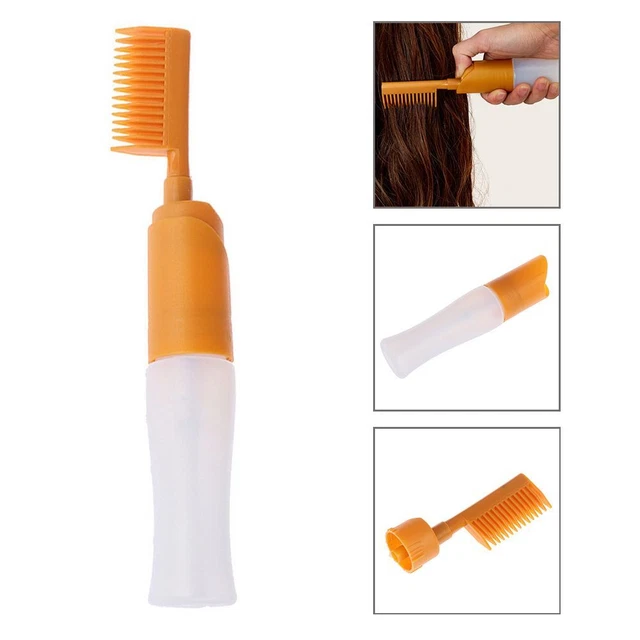 Teeth With Scale Hair Coloring Refillable Bottle Hair Dye Bottle Hairdressing