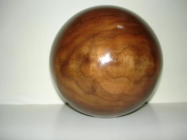 Wood Ball Finial Unfinished For Newel Post Finial Or Cap 4 Inch