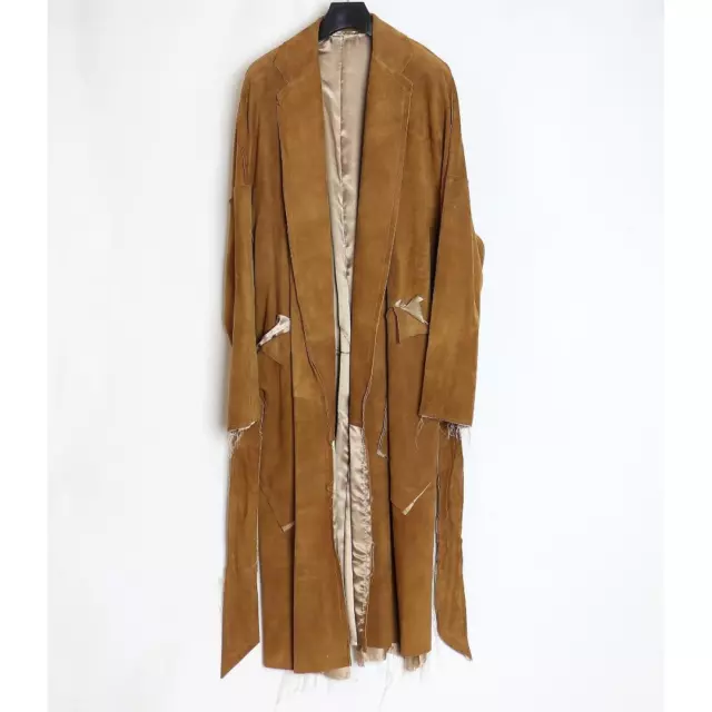 Salvum 18AW new suede overcoat S from Yohji Yamamoto made in Japan 3