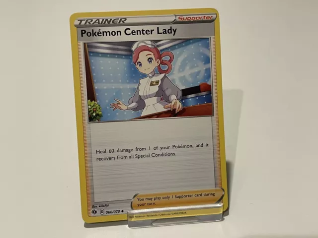 060/073 Pokémon Center Lady | Uncommon Card Pokemon TCG SWSH 3.5 Champion's Path