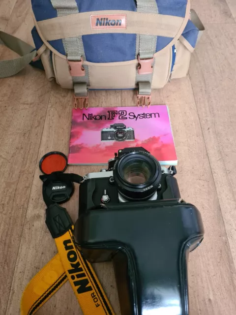 nikon f2 camera with accessories