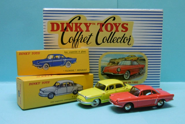 DINKY TOYS ATLAS 1400 G COFFRET RENAULT GORDINI RENAULT 1093 R8 GORDINI & R8S
