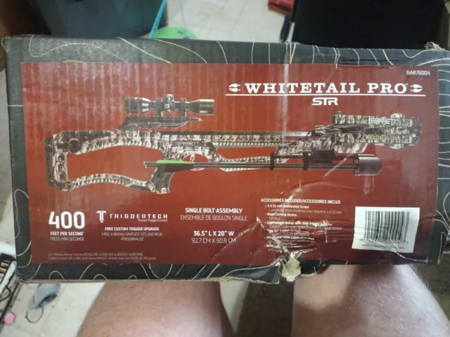Barnett Crossbows Whitetail Pro STR  400fps  Rope Cd Illuminated Scope