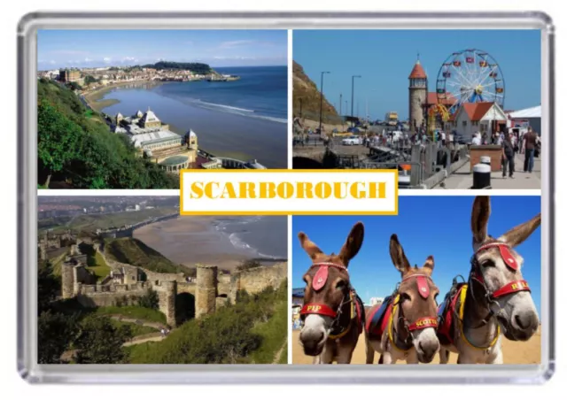 Scarborough Yorkshire Fridge Magnet 01