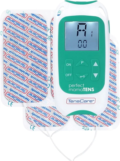 TensCare Perfect Mama maternity unit +4 Extra Electrode Pads Natural Pain Relief