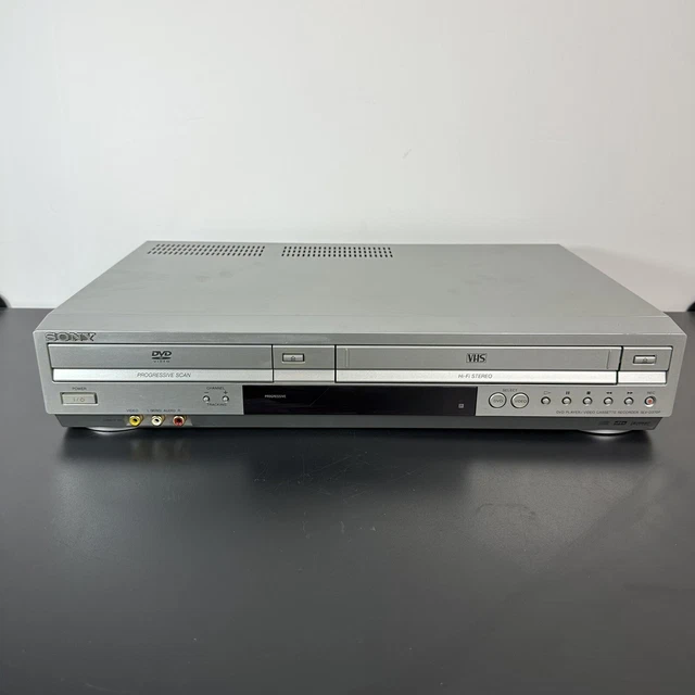 SONY SLVD370P DVD/VHS Recorder Combo VHS Works DVD Door Stuck