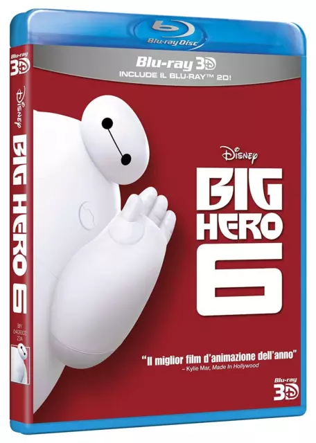 Blu Ray Big Hero 6 2D + 3D (2 Blu-Ray) ......NUOVO