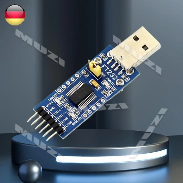 Invert Txd Rxd TXD/RXD/POWER LED FT232RL da USB a porta seriale scheda Waveshare da ...