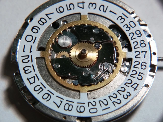 Harley Ronda 375 Quartz Movement - SWISS MADE - NOS, white crown