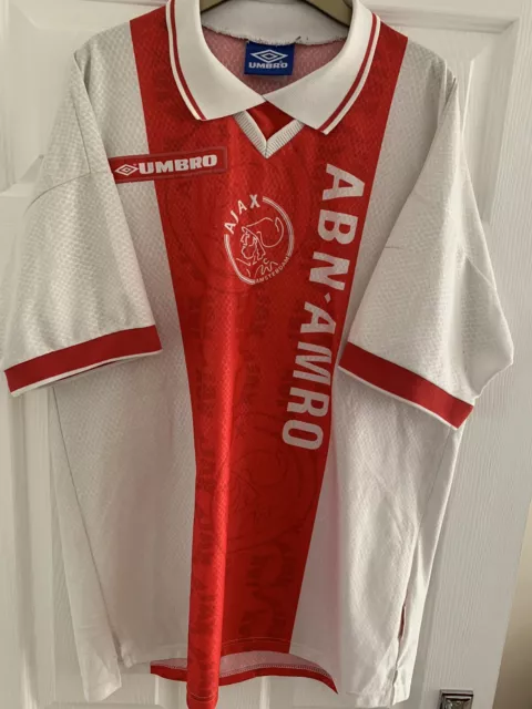 *XL* 1994/95 AJAX AMSTERDAM Home Umbro Football Shirt