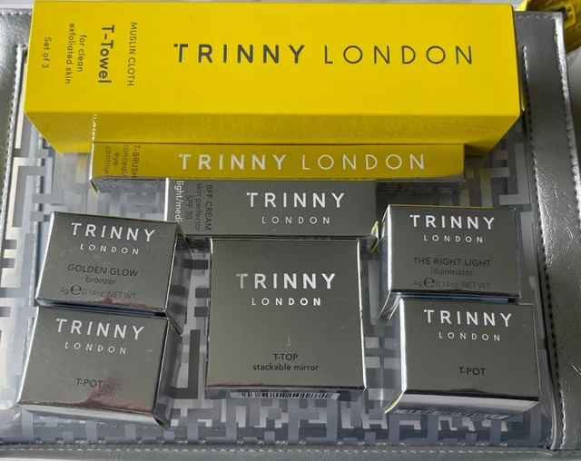 Trinny London - Bolsa de Maquillaje CHEPSTOW - Más 8 Artículos Trinny - Totalmente Nuevo