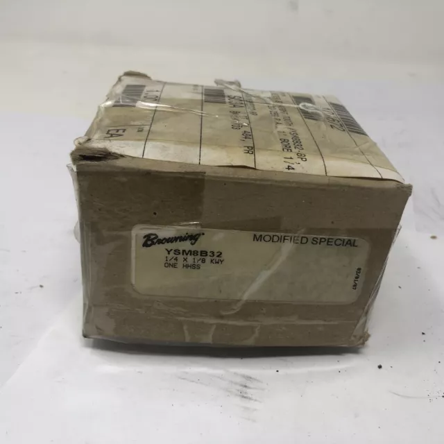 Browning Miter Gear Straight Tooth Ysm8B32-8P 1/4 X 1/8 Kwy - Nos