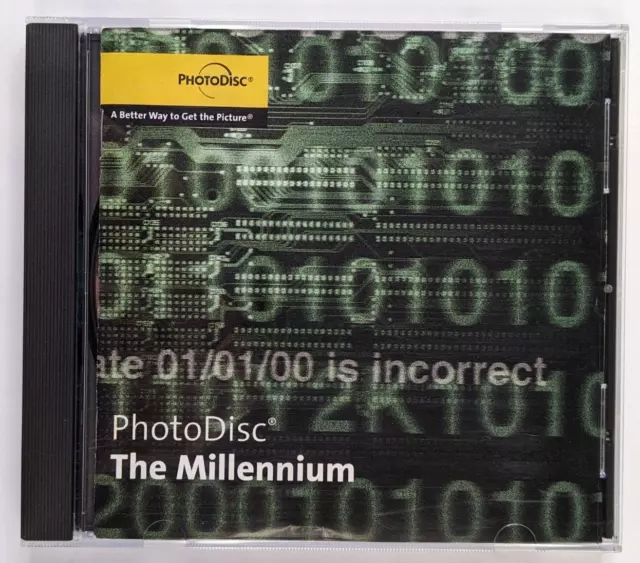CD de PhotoDisc The Millennium fotos de stock libres de regalías