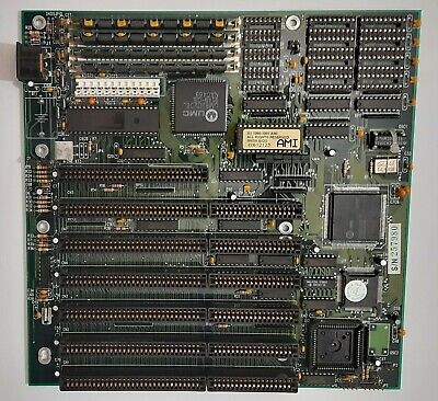 UM82C336F/N 386 ISA Mainboard + 80386SX 16MHz + 4MB RAM