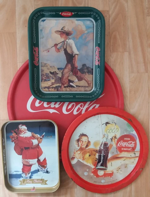 Vassoi Coca Cola lotto di 4