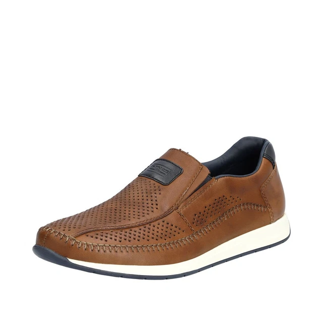 Chaussures Basses Rieker B5265 Pour Homme - Mocassins Confortables Anti-stress Semelle Souple - Printemps/été - 10