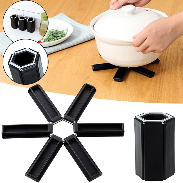 Folding Heat Insulation Pad,Non-Slip Heat-Insulating Placemat,Design Foldable