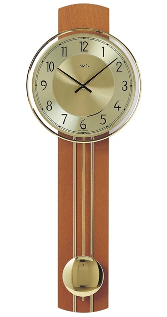 Horloge Murale Moderne AMS AM W7437 – Mouvement à Quartz – Neuf