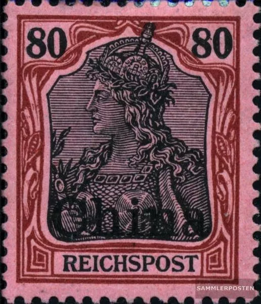 Dt. Post China 23 gestempelt 1901 Aufdruckausgabe