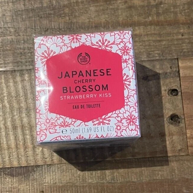 BODY SHOP JAPANESE Cherry Blossom Strawberry Kiss Eau De Toilette 50Ml