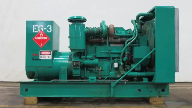 Cummins 350 kW diesel generator KTA19-G1 engine 24 Hrs Yr 1988 - CSDG # 3153
