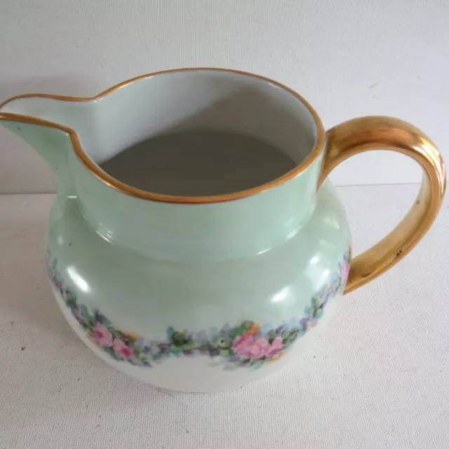 VTG The Buchanan Studio Fine China Tea Pot~ Hand Painted~ Gold