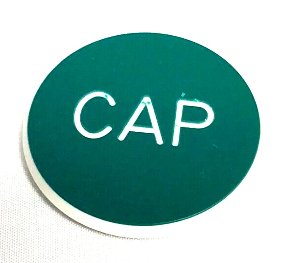 Lammer 1.25" CAP (GREEN/WHITE) ******~BRAND NEW~******:E