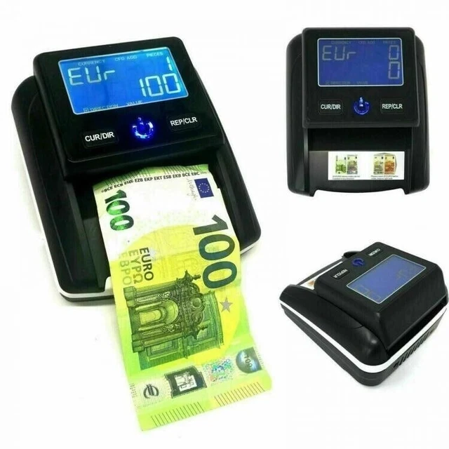 Contabanconote Professionale Con Rilevatore False - Doppio Display LED, 1000 Banconote/min - Foto 8