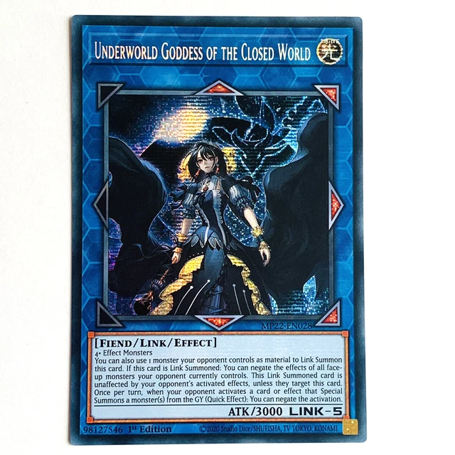 Underworld Goddess of the Closed World [Ultra Rare] RA02-EN045 Prices | YuGiOh 25th Anniversary Rarity Collection II | YuGiOh Cards