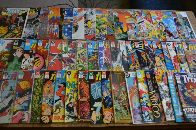 New Teen Titans Vol. 2 (DC 1984) #1-50 Annuals 1 2 3 4 5 6 VF+/NM Comic Book Lot