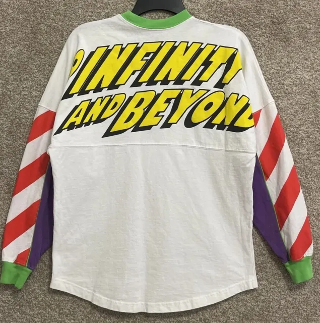 Disney Parks Toy Story Buzz Lightyear To Infinity & Beyond Spirit Jersey Adult