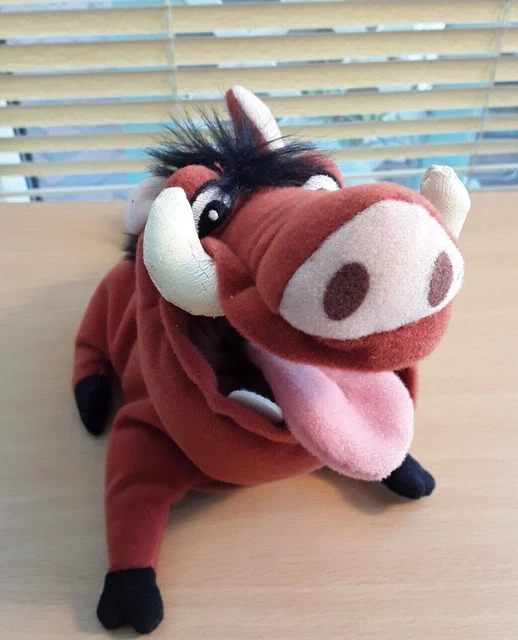 PUMBAA WALT DISNEY The Lion King Hakuna Matata Bean Bag Toy 7" Plush £6