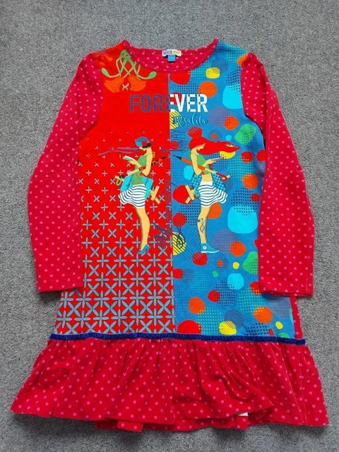 Rosalita Senoritas Designer Girls, Multicoloured Dress,  12 Yrs 152Cm  New