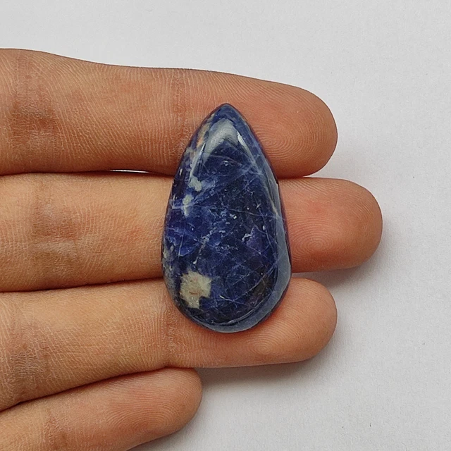 Natürlich Blau Sodalith Cabochon Handgemacht Designer Lose Edelsteine Schmuck