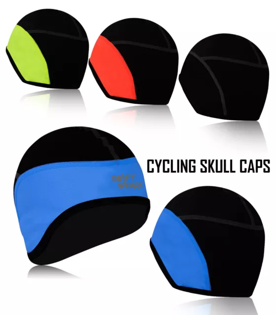 Cycling Cap Elegant Style Thermal Skull Caps Tight Fit Wind Proof Helmet Liner