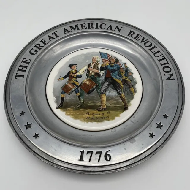 USA Great American Revolution 1776 Spirit Of ‘76 Collector Plate America