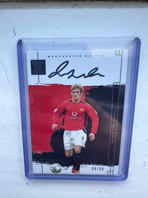 2022-23 Panini Prizm Premier League David Beckham Flashback