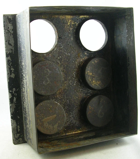 Wet Plate Era Six Tube Multiple Lens Set in Tin/Tole Shadowbox Wet Plate Era Six Tube Multiple Lens Set in Tin/Tole Shadowbox