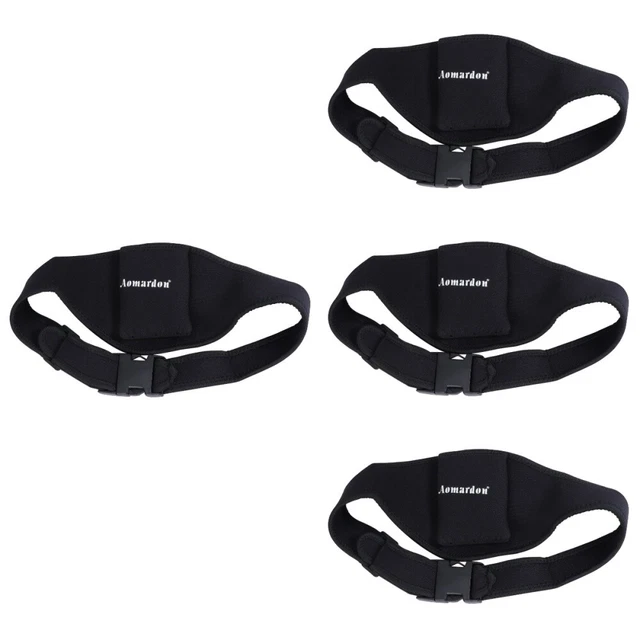 4x Waists Mic Pack Holster Microphone Transmitter Pouch Lavalier Mic System